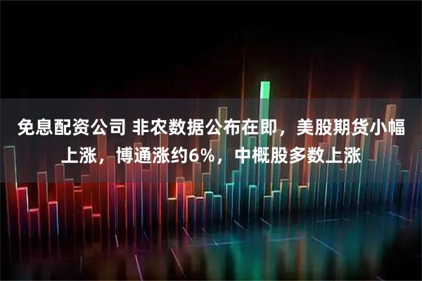 免息配资公司 非农数据公布在即，美股期货小幅上涨，博通涨约6%，中概股多数上涨